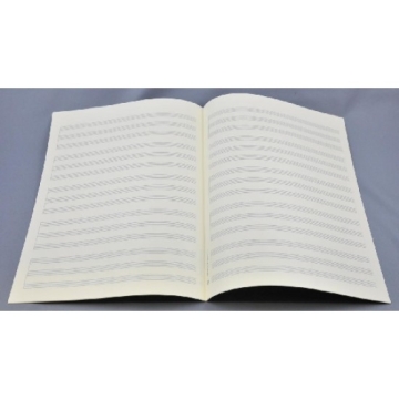 Notenpapier Bach-Format hoch 5x3 Systeme 24x32,5 cm Systeme Trio (5 B�gen)