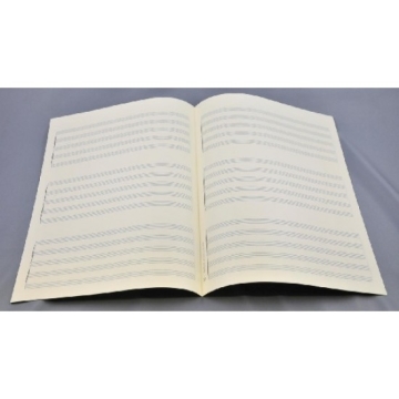 Notenpapier Bach-Format hoch 3x5 Systeme 24x32,5 cm Systeme Quintett (5 B�gen)