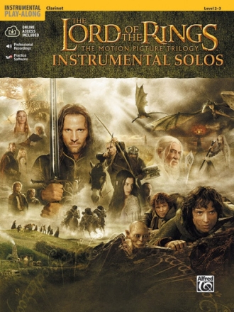 The Lord of the Rings (+Online-Audio) for clarinet