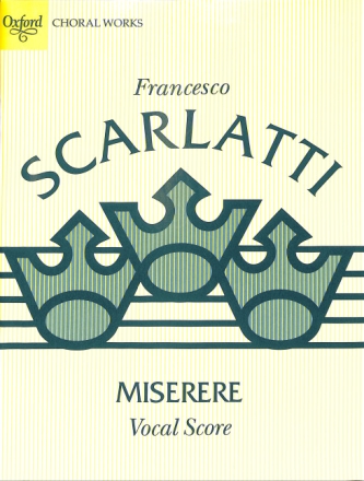 Miserere for mixed choir and piano vocal score Hair, Christopher,  ed
