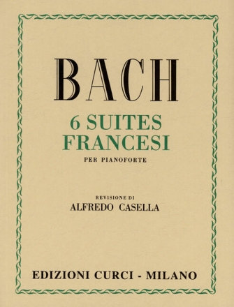 6 suites francesi per pianforte Casella, A., rev. (it/fr/en)
