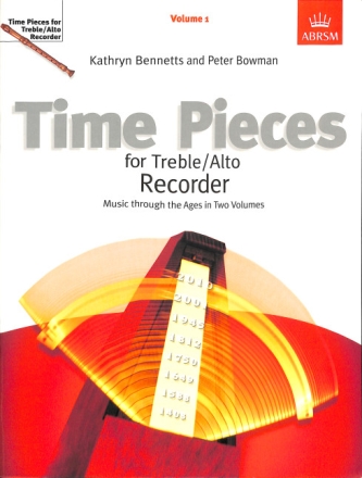 Time Pieces vol.1 Grade 1-3 for treble recorder and piano