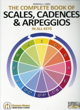 The complete book of scales, cadences and appreggios in all keys for piano international edition