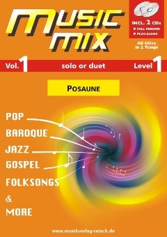 Music Mix vol.1 (+Online Audio) Posaune in C Bassschl�ssel