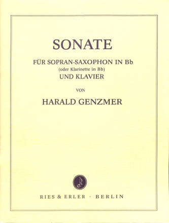 Sonate f�r Sopanr-Saxophon in Bb (Klarinette in Bb) und Klavier