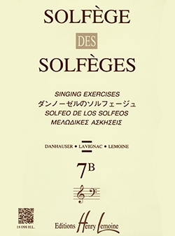 Solfege des Solfeges vol.7b singing exercises Lavignac, Koautor