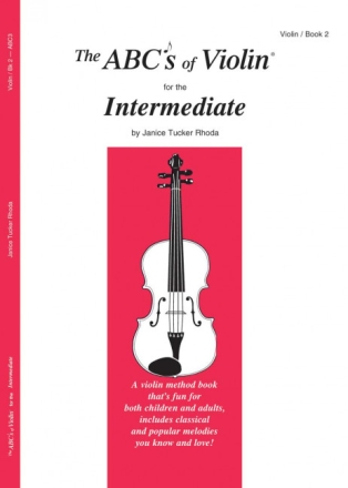 The ABC's of violin vol.2 for the intermediate violinist a violin method for both children and adults