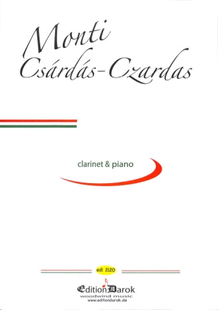 Csardas for clarinet and piano