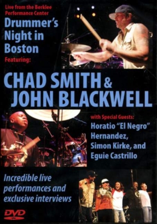 Chad Smith and John Blackwell Drummers Night in Boston DVD-Video