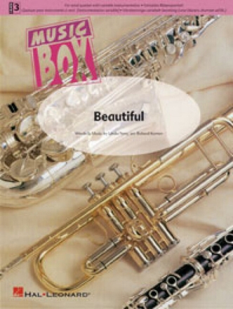 Beautiful f�r variables Bl�serquartett Partitur und Stimmen