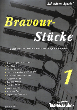Bravour-St�cke Band 1 f�r Akkordeon