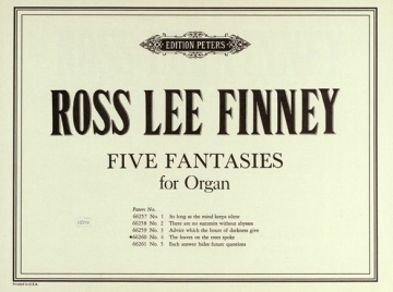 The leaves on the trees spokes Fantasie Nr.5 f�r Orgel