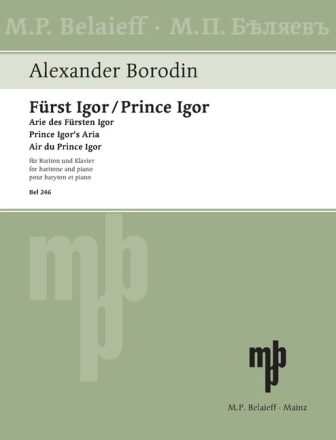 Arie des f�r Gesang und Klavier