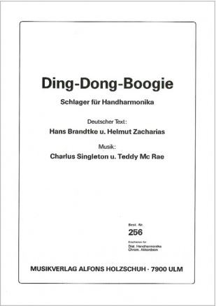 Ding-Dong-Boogie f�r Handharmonika Zacharias, Helmut, dt. Text