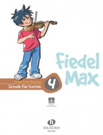 Fiedel-Max Violineschule Band 4 (+Online Audio) Neuausgabe 2013