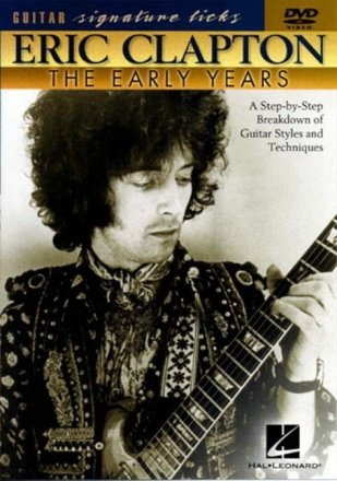Eric Clapton - The early Years DVD-Video for guitar guitar signature licks