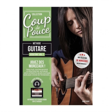 D�butant guitare Acoustique vol.2 (+Online Audio) Collection Coup de Pouce