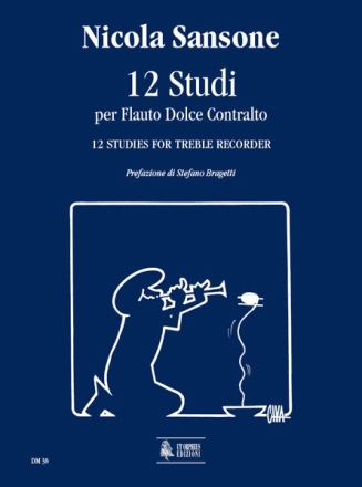 12 Studi per Flauto Dolce Contralto for treble recorder
