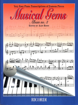 Musical Gems vol.3 for piano very easy Transcriptions