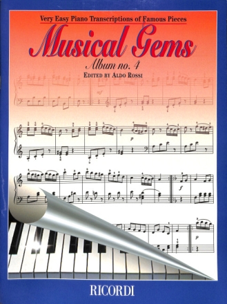 Musical Gems vol.4 for piano very easy Transcriptions