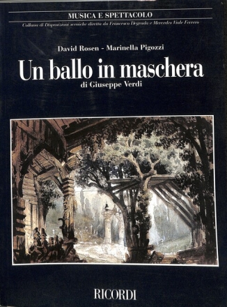 La disposizione scenica per Un ballo in maschera di G.Verdi (it)