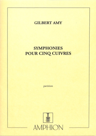 Sinfonien f�r  2 Trompeten, Horn in F, Posaune und Tuba Partitur