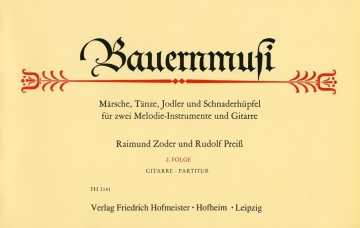 Bauernmusi Folge 2 f�r 2 Melodieinstrumente und Gitarre 2. Stimme