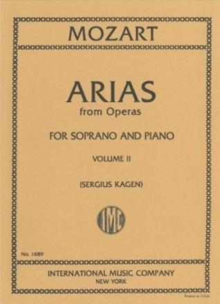 Arias from Operas vol.2 for soprano and piano