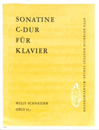 Sonatine C-Dur Nr.1 op.57 f�r Klavier