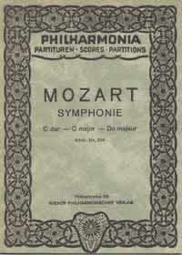 SYMPHONIE C-DUR Studienpartitur KV200 SINFONIE C-DUR, NR. 28