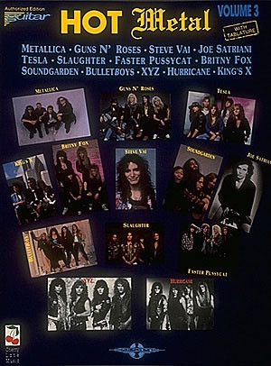 HOT METAL VOL.3: Songbook WITH TABLATURE