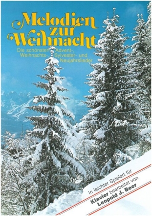 Melodien zur Weihnacht f�r Klavier