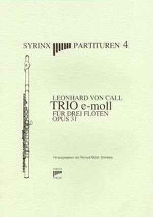 Trio op.31 f�r 3 Fl�ten Studienpartitur