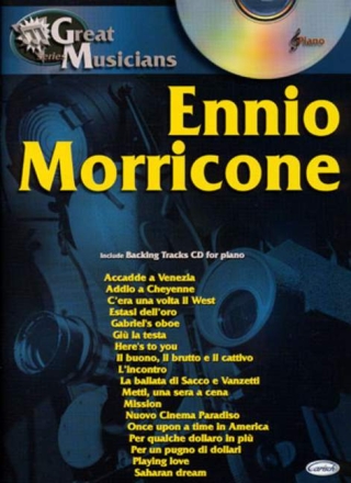 Ennio Morricone (+Online Audio) for piano