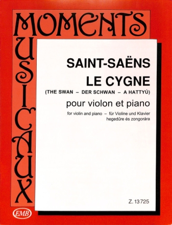 Le cygne POUR VIOLON ET PIANO