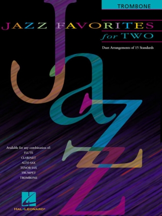 Jazz Favorites for two: for 2 trombones score