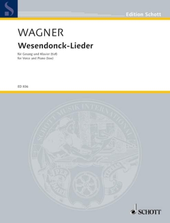 Wesendoncklieder 5 Gedichte f�r Singstimme und Klavier