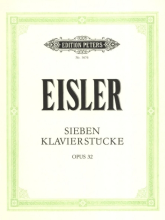 7 St�cke op.32 f�r Klavier