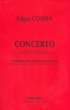 CONCERTO POUR TROMBONE ET ORCHESTRE A CORDES POUR TROMBONE ET PIANO (1991)