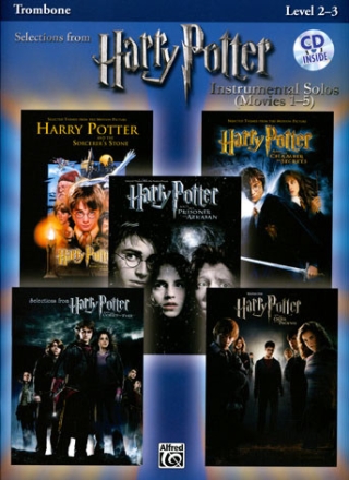 Selections from Harry Potter vol.1-5 (+CD): for trombone