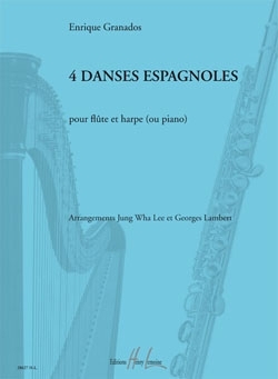 4 danses espagnoles pour flute et harpe (piano)