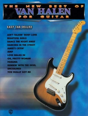 THE NEW BEST OF VAN HALEN: GUITAR EASY TAB DELUXE/VOCAL - SONGBOOK - STANG, AARON, ED.