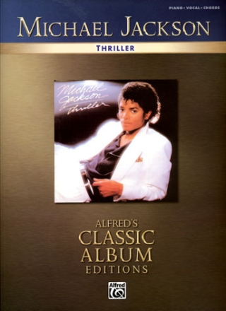 Michael Jackson: Thriller songbook piano/vocal/guitar