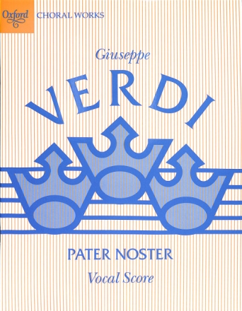 PATER NOSTER FOR UNACCOMPANIED SSATB CHOIR, SCORE