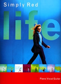 Simply Red: Life Songbook piano/voice/guitar