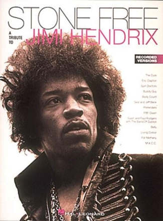 STONE FREE - A TRIBUTE TO JIMI HENDRIX: SONGBOOK FOR voice/guitar/tab