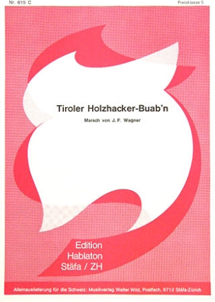 Tiroler Holzhackerbuab`n  f�r Akkordeon