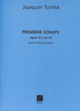 Sonate re mineur No.1 op.51 pour violon et piano