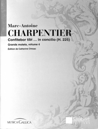 CONFITEBOR TIBI IN CONCILIO H225 GRANDS MOTETS VOL.4 PARTITION