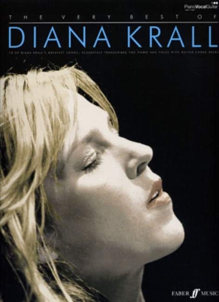 Diana Krall: The very Best of songbook piano/vocal/guitar